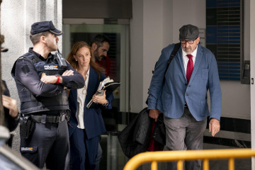 El exasesor ministerial Koldo García a su llegada al Tribunal Supremo, a 15 de octubre de 2025, en Madrid (España). Koldo acude a declarar en el marco de la causa en la que se le investiga por su pr