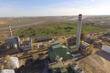 Archivo - Planta de ENCE en Huelva.