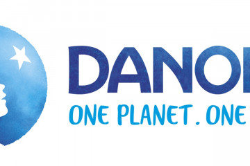 Archivo - Logo de Danone.