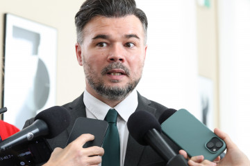 El portavoz de ERC en el Congreso, Gabriel Rufián