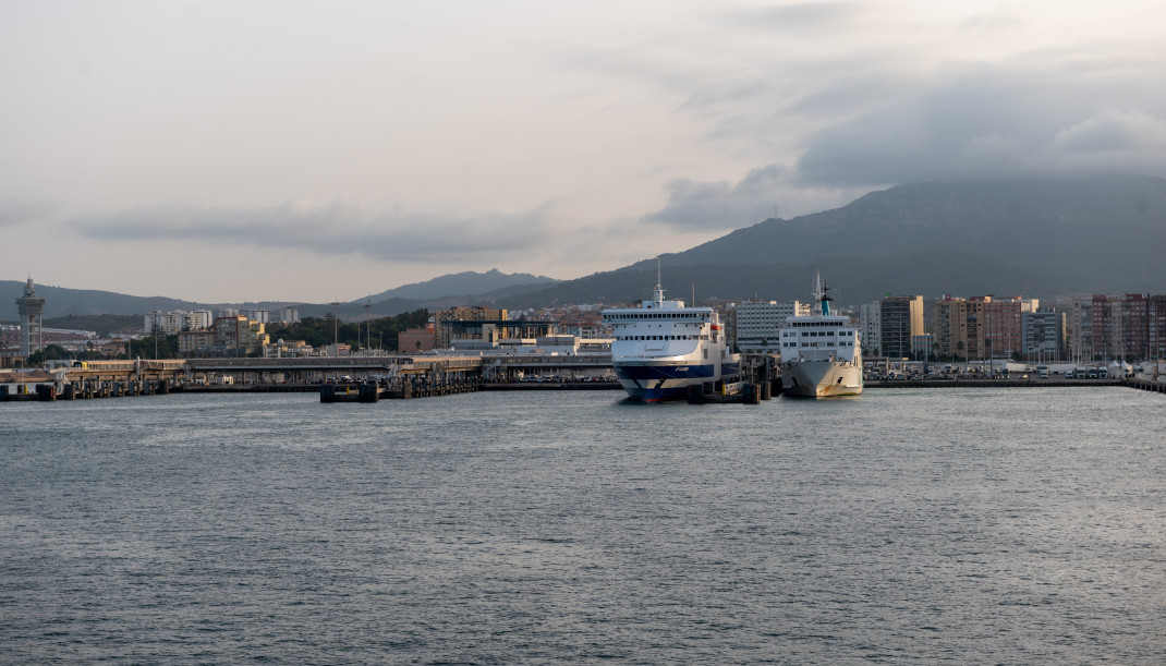Archivo - Vista del puerto de Algeciras.