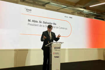 El presidente de la Generalitat, Salvador Illa.