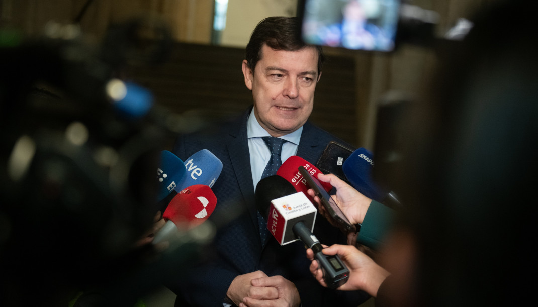 El presidente de la Junta de Castilla y León, Alfonso Fernández Mañueco, en una imagen de archivo.