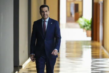 El presidente de la Junta de Andalucía, Juanma Moreno, en una foto de archivo.