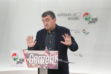 Archivo - El presidente del EBB del PNV, Aitor Esteban