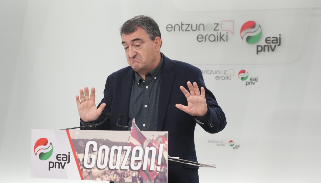 Archivo - El presidente del EBB del PNV, Aitor Esteban