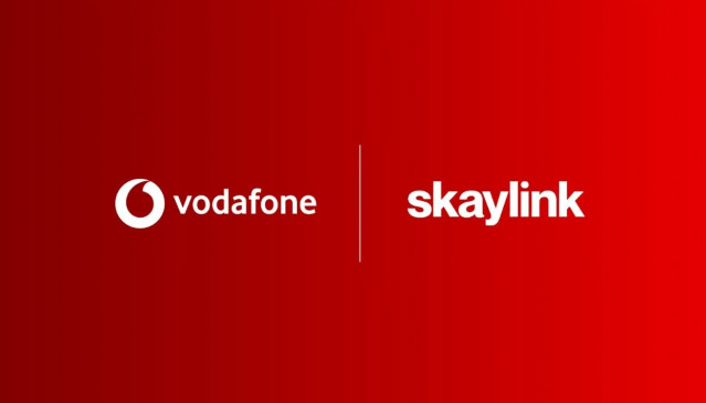 Logos de Vodafone y Skaylink