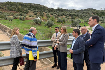Visita de la ministra Sara Aagesen a Beas de Segura
