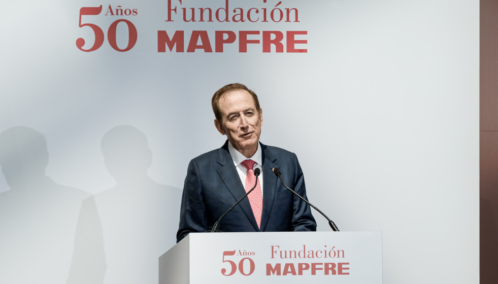 Archivo - El presidente de Mapfre, Antonio Huertas.