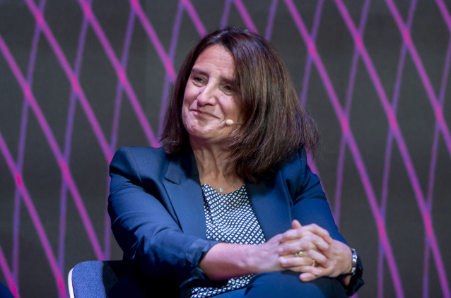 La vicepresidenta ejecutiva para una Transición Limpia, Justa y Competitiva de la Comisión Europea, Teresa Ribera, durante el Congreso Futuro Iberoamericano, en Casa América, a 31 de octubre de 2025, en Madrid (España)