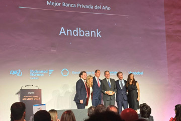 Entrega de los premios Citywire a Andbank.