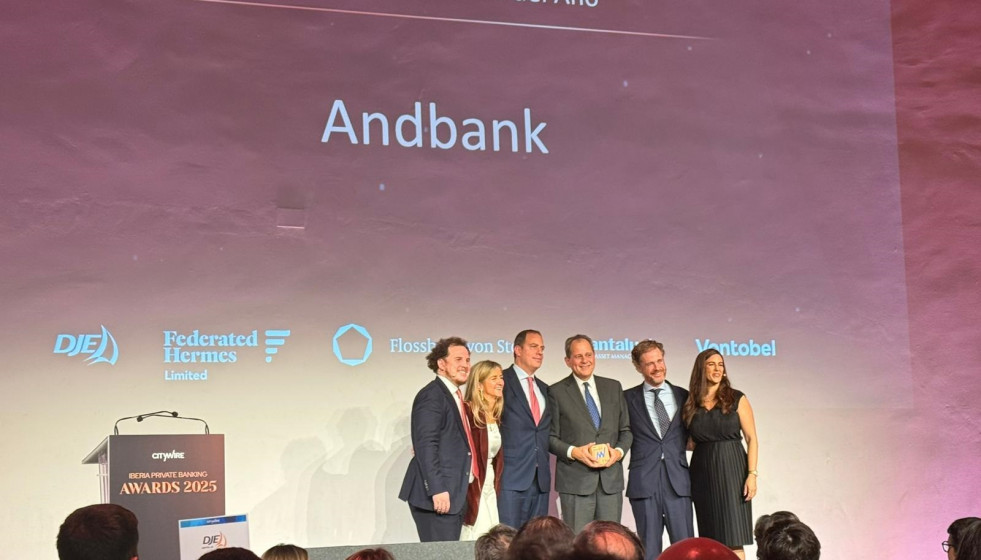 Entrega de los premios Citywire a Andbank.