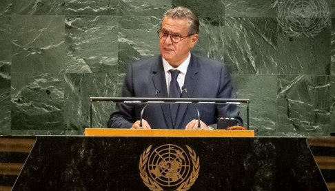 EuropaPress 6977865 primer ministro marruecos aziz ajanuch comparece 80 asamblea naciones