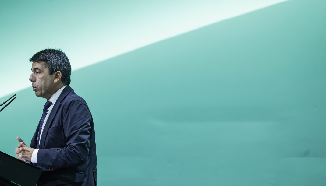 El presidente de la Generalitat valenciana, Carlos Mazón. ARCHIVO.