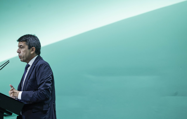 El presidente de la Generalitat valenciana, Carlos Mazón. ARCHIVO.