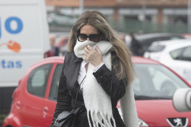 Archivo - La Miss Asturias vinculada a Ábalos, Claudia Montes, llega a los juzgados de Gijón para testificar por el ‘caso Koldo’, a 21 de mayo de 2025, en Gijón, Asturias (España).