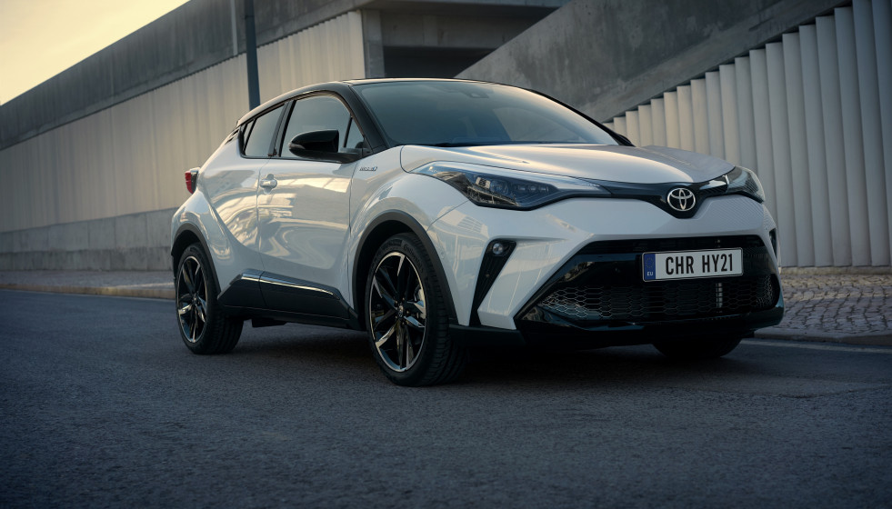 Archivo - Imagen del Toyota C-HR Electric Hybrid.