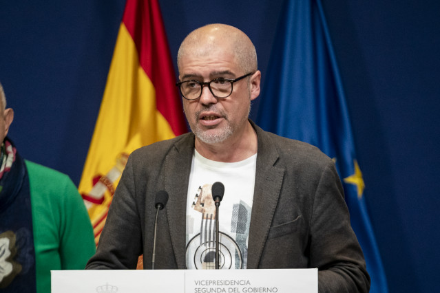 Archivo - El secretario general de CCOO, Unai Sordo, en una imagen de archivo.