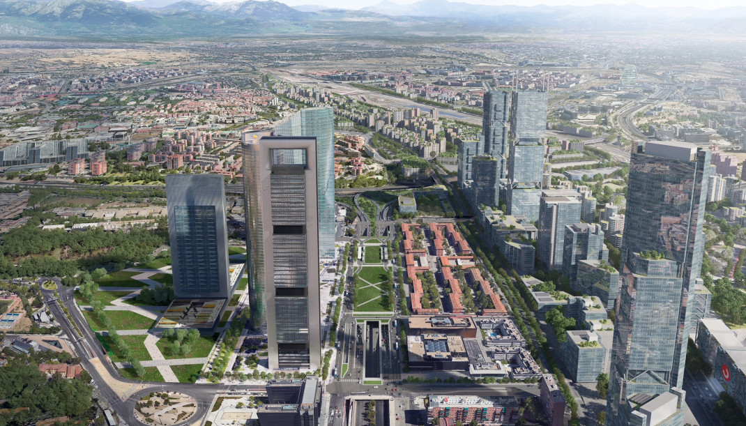 Futuro complejo de Madrid Nuevo norte