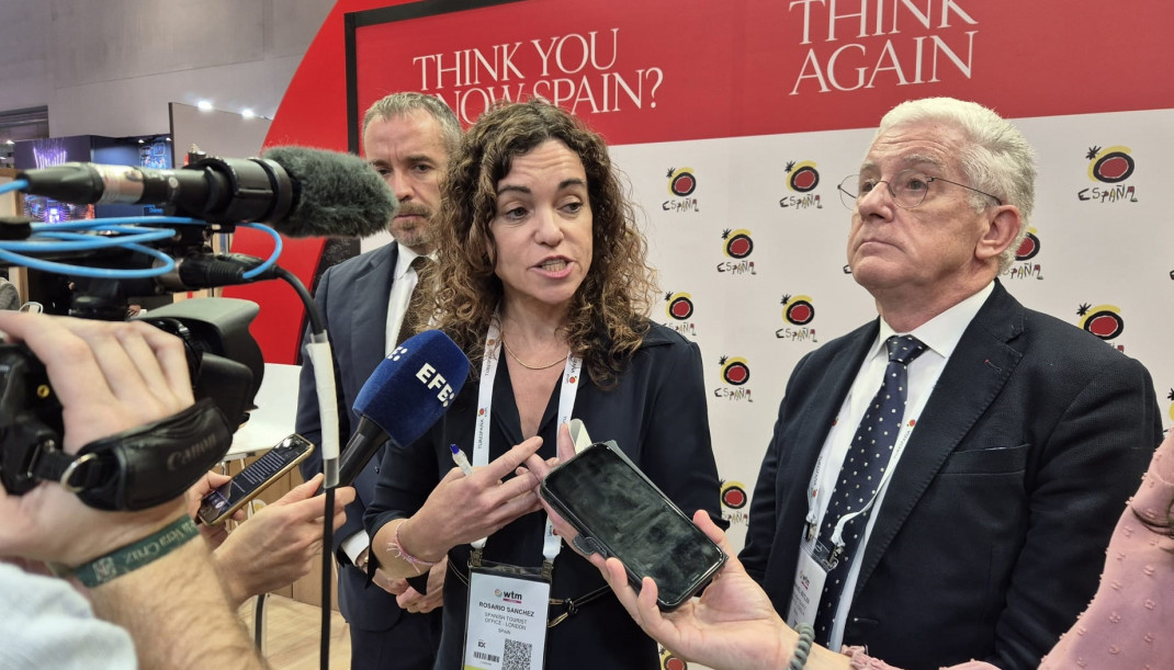 La secretaria de Estado de Turismo, Rosario Sánchez.