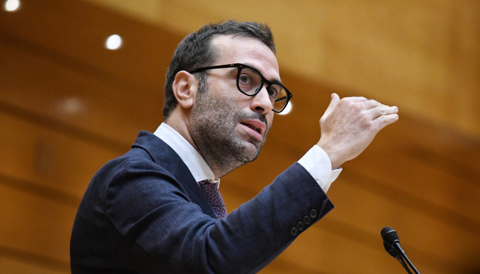 El ministro de Economía, Comercio y Empresa, Carlos Cuerpo, a 21 de octubre de 2022, en Madrid (España).