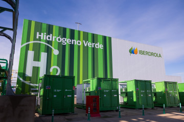 Archivo - Planta de hidrógeno verde de Iberdrola en Puertollano