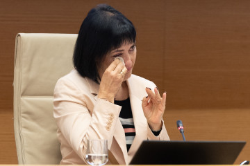 Antonia García García, comparece ante la Comisión de Investigación de la dana, en el Congreso de los Diputados