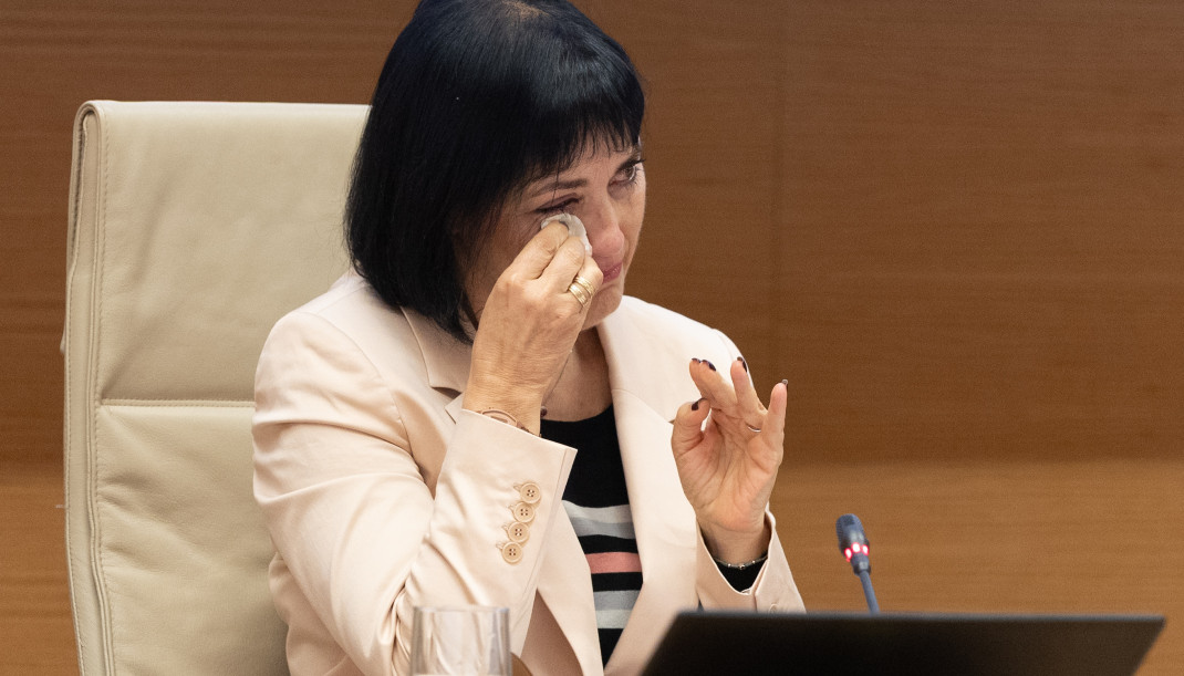 Antonia García García, comparece ante la Comisión de Investigación de la dana, en el Congreso de los Diputados