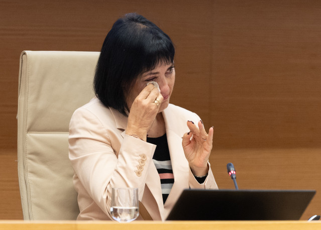 Antonia García García, comparece ante la Comisión de Investigación de la dana, en el Congreso de los Diputados