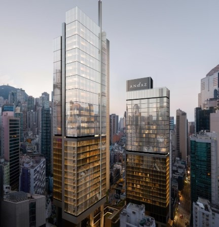 Hyatt anuncia su primer hotel Andaz en Hong Kong previsto para 2027
