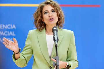 La vicepresidenta primera del Gobierno y ministra de Hacienda, María Jesús Montero.