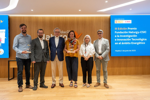 Ganadores III Edición premios Fundación Naturgy y CSIC