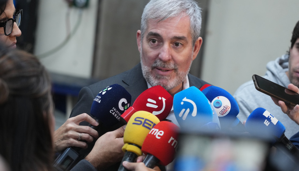 El presidente de Canarias, Fernando Clavijo