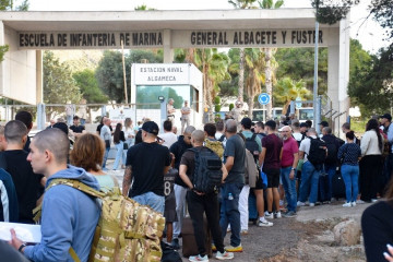 Incorporación de los alumnos del curso de acceso a la Escala de Tropa del Cuerpo de Infantería de Marina