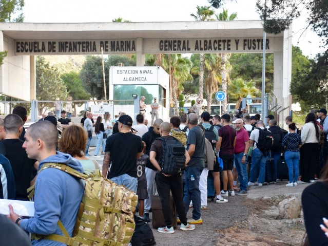 Incorporación de los alumnos del curso de acceso a la Escala de Tropa del Cuerpo de Infantería de Marina