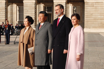 EuropaPress 1788721 recibimiento oficial reyes felipe vi letizia presidente republica popular