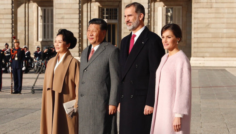 EuropaPress 1788721 recibimiento oficial reyes felipe vi letizia presidente republica popular