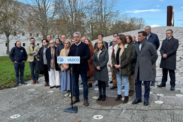 De Andrés ha presidido el acto con motivo del 'Día de la Memoria' organizado por el PP