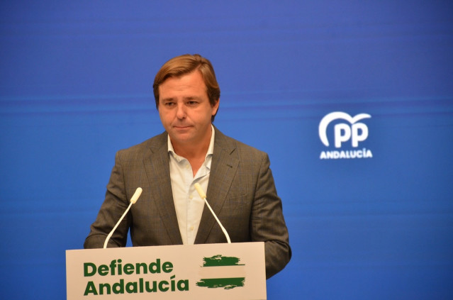 El secretario general del PP-A, Antonio Repullo, en una imagen de archivo.