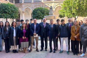 Acto de clausura del XXXVI Curso Superior de Estudios Europeos '40 años de la adhesión de España a la Unión Europea: Balance político, económico y social', en la Universidad de Córdoba (UCO), c
