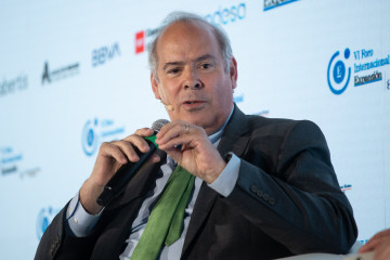 Archivo - El CEO de Iberdrola España, Mario Ruiz-Tagle, interviene durante la segunda jornada del VI Foro Internacional Expansión, en el Parador de Alcalá de Henares, a 22 de mayo de 2025, en Alcal