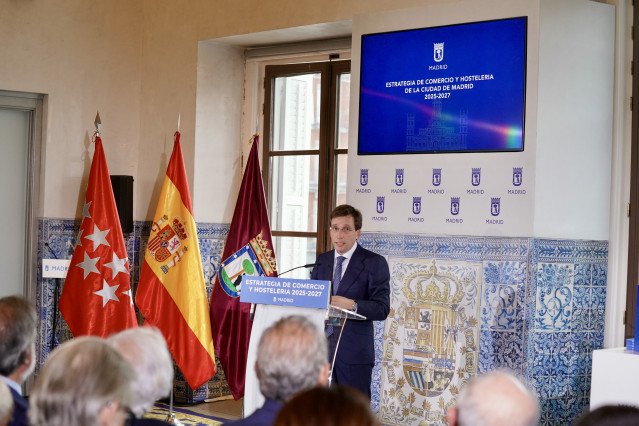 El alcalde de Madrid, José Luis Martínez-Almeida