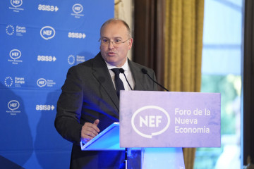 El secretario general del PP, Miguel Tellado, este viernes, en Sevilla