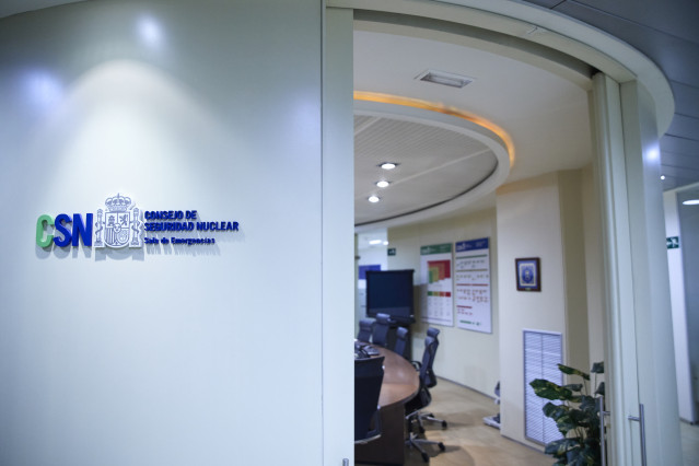 Archivo - Sala de Emergencias de la sede del Consejo de Seguridad Nuclear (CSN)