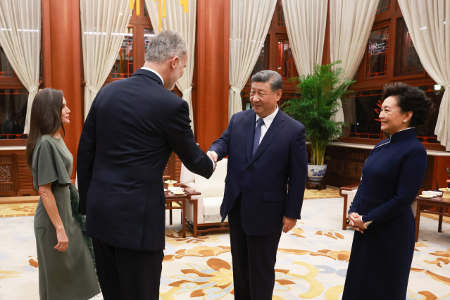 Los Reyes en su viaje oficial a China