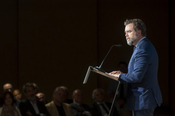 Archivo - El exportavoz de Vox, Iván Espinosa de los Monteros, presenta ‘Atenea’, su nuevo ‘think tank’, a 25 de septiembre de 2025, en Madrid (España).