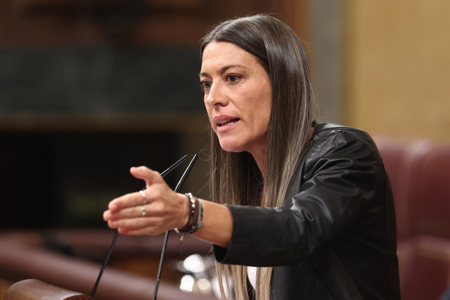 La portavoz de Junts en el Congreso, Miriam Nogueras
