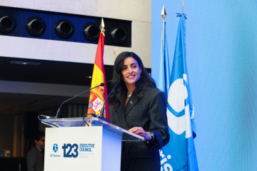 Archivo - La emiratí Al Nowais, primera mujer en liderar ONU Turismo en sus 50 años de historia.