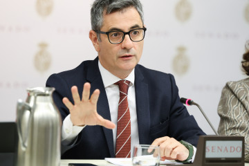 Archivo - El ministro de la Presidencia, Justicia y Relaciones con las Cortes, Félix Bolaños.