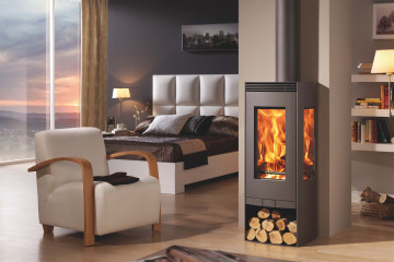 Archivo - Imagen de archivo de una chimenea